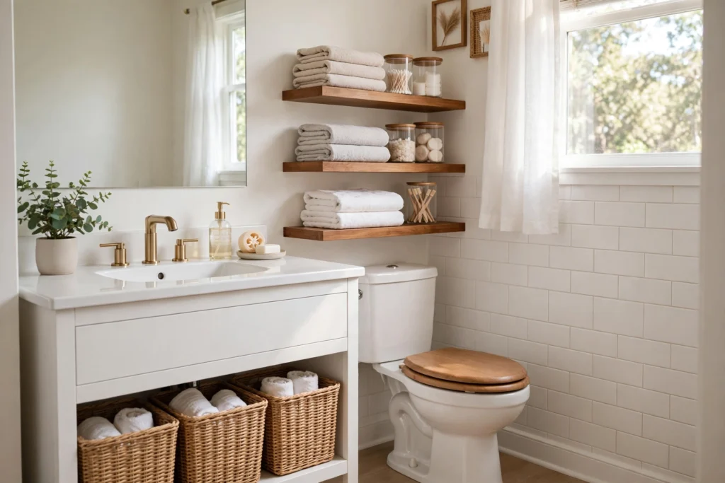 bathroom organization ideas